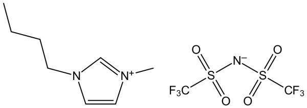 structural formula of BMIM TFSI