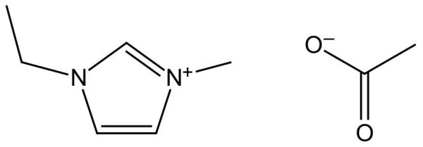 structural formula EMIM-OAc