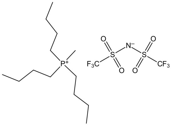 structural formula of Tributylmethylphosphonium bis(fluorosulfonyl)imide